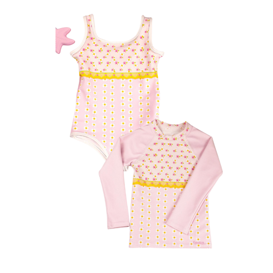 Girls Daisies All Day Swim Set