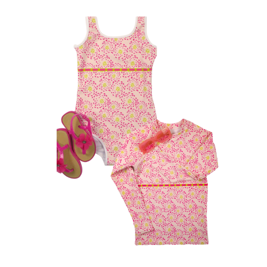 Girls Camilia Clusters Swim Set