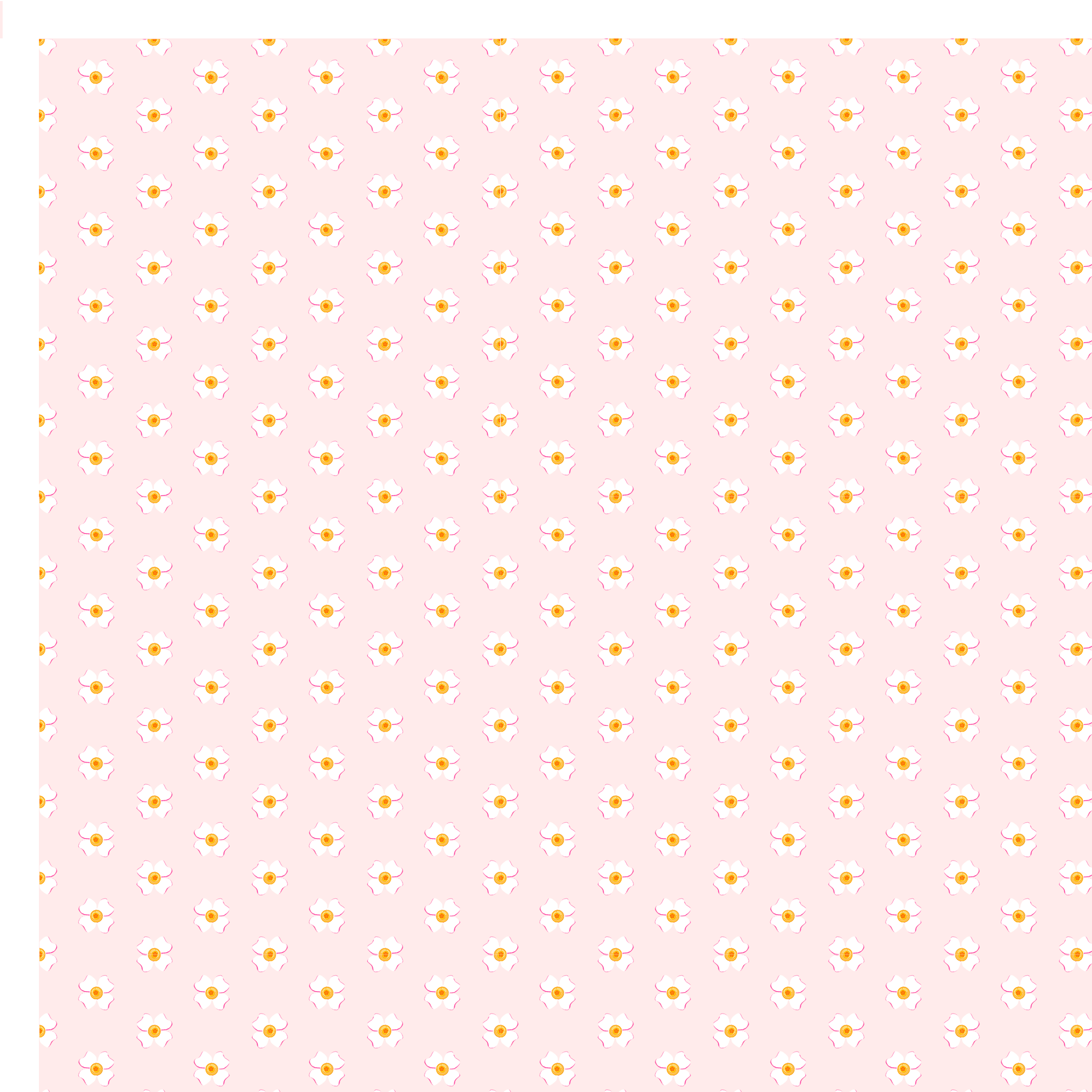 'Daisy Drop' Wallpaper Decor