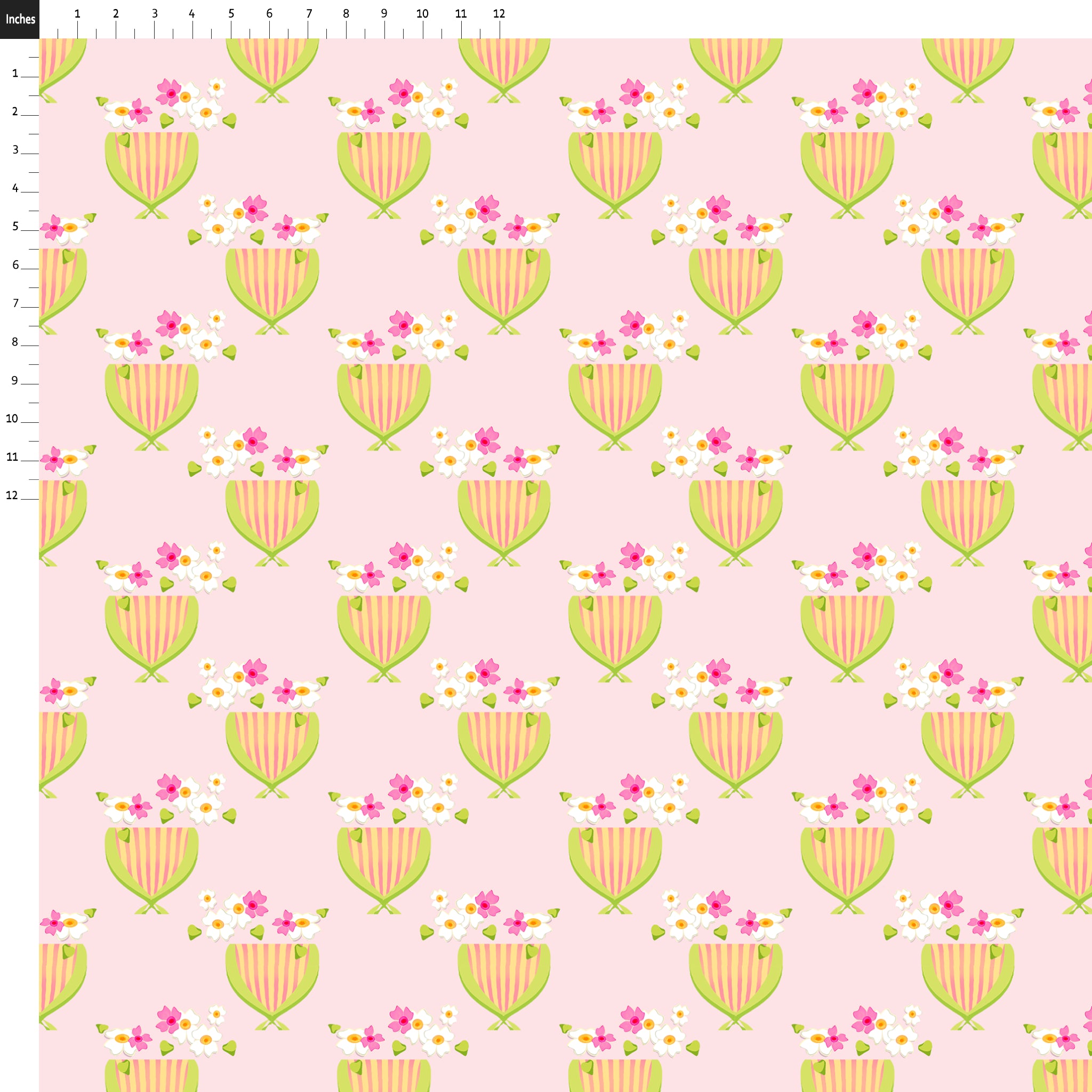 'Daisy Vase' Wallpaper Decor